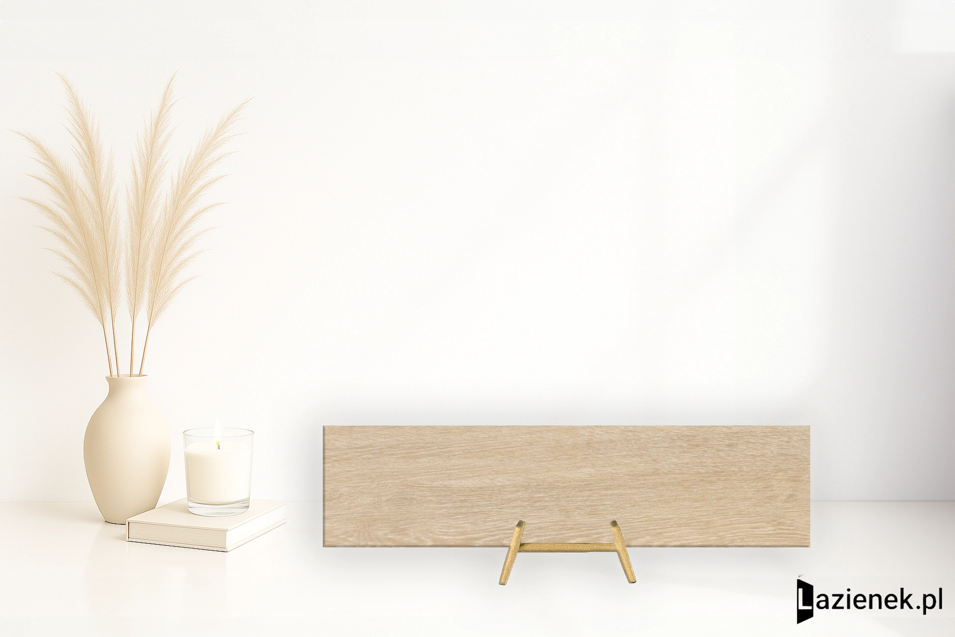 Casalgrande Padana Newood Beige połaczenie mat-poler 22.5x90 cm gr. 9 mm - płytka rektyfikowana/4280195
